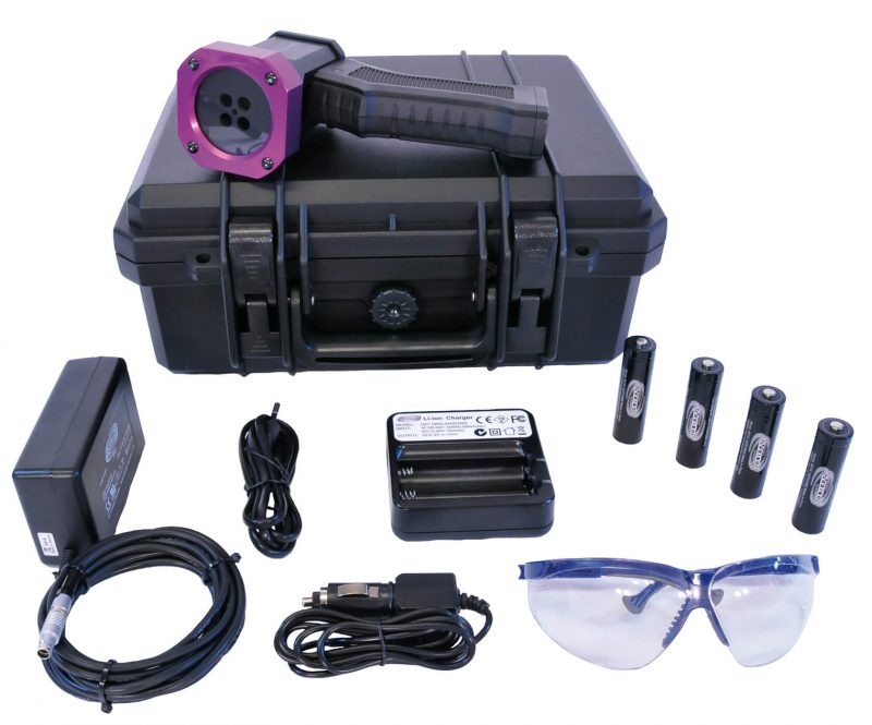 瑞典蘭寶紫外線燈MB 3.0電池供電係列的配置