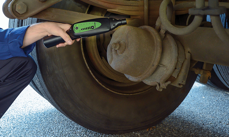 汽車空氣製動泄漏的檢測