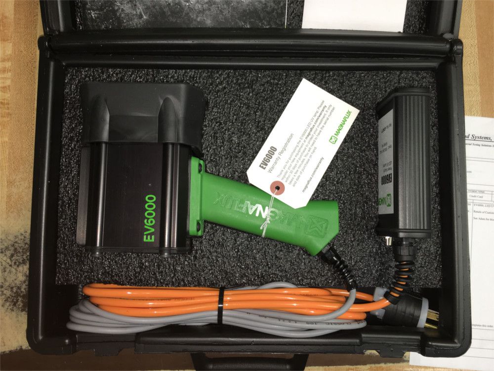 美國磁通EV6000黑光燈標準配置 美國磁通EV6000黑光燈標準配置