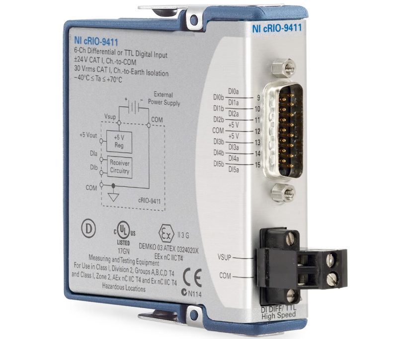 NI9411六通道轉速數據采集模塊 NI9411六通道轉速數據采集模塊