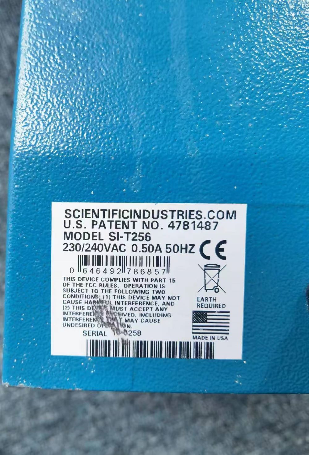 美國 SI-T256漩渦混合器Vortex-genie 2T