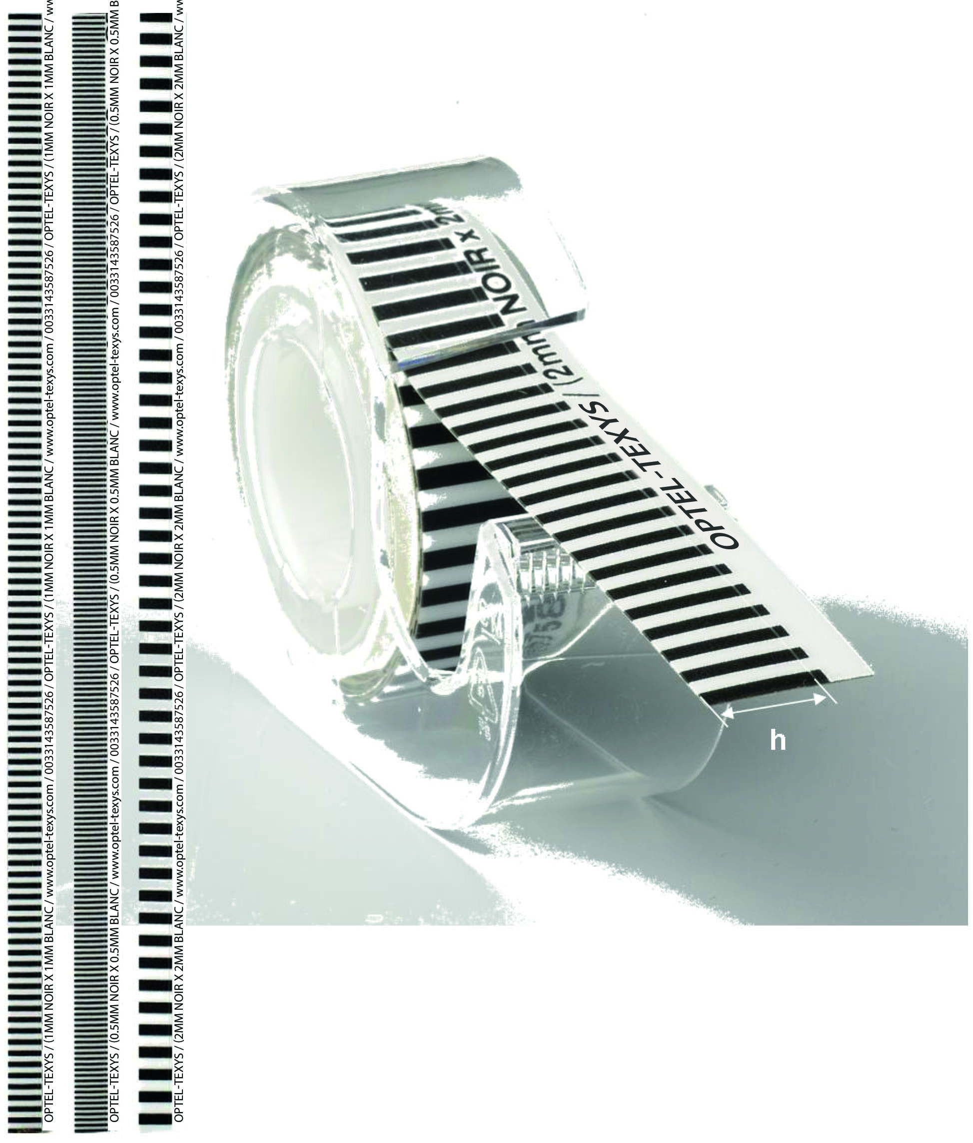 法國optel-texys斑馬膠帶